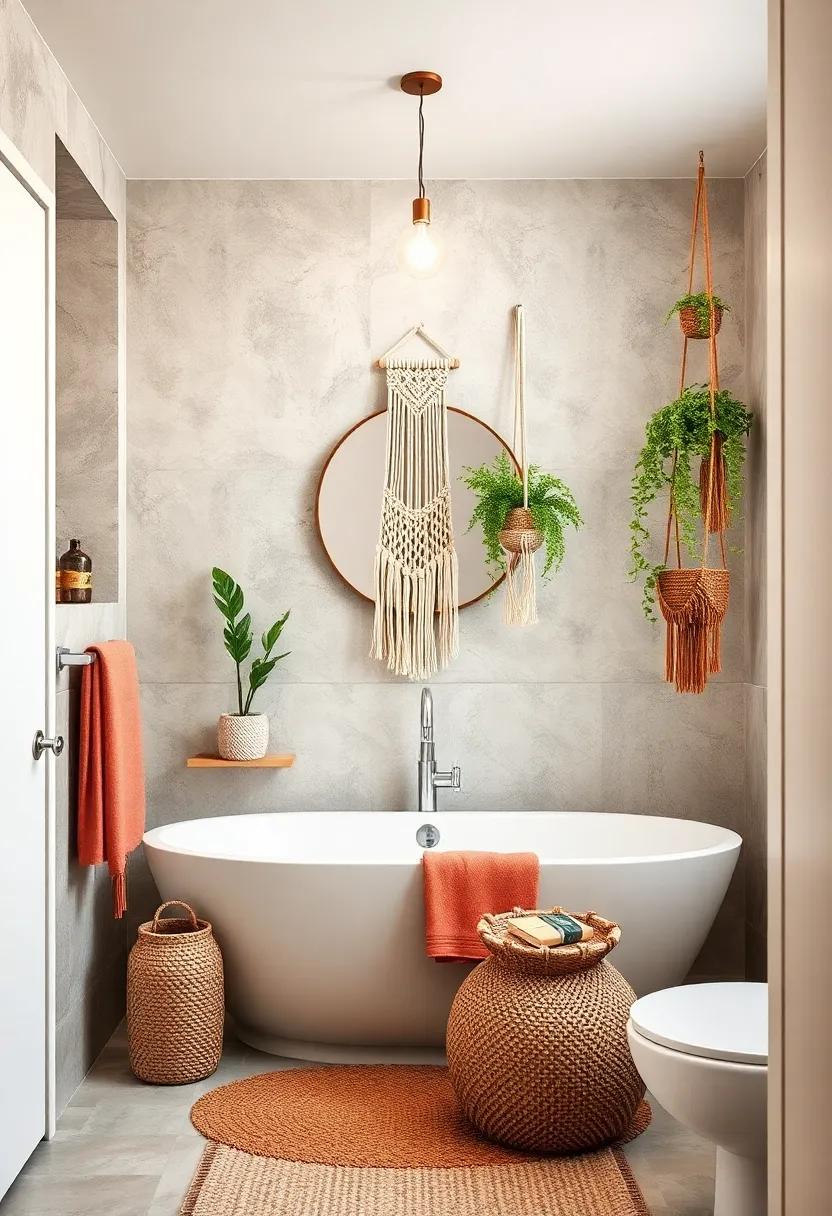 Macramé Magic:‍ Hang stunning ‍macramé wall hangings or plant hangers ⁤to⁣ add ‌texture and a touch ‍of bohemian charm to the space