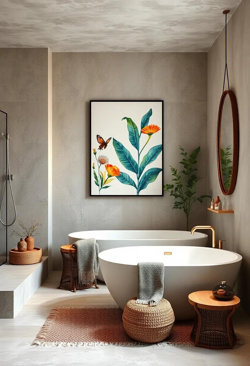 Nature-Inspired Art: Hang botanical prints or ⁢abstract‍ art​ inspired by nature to invigorate your walls with bohemian vibes