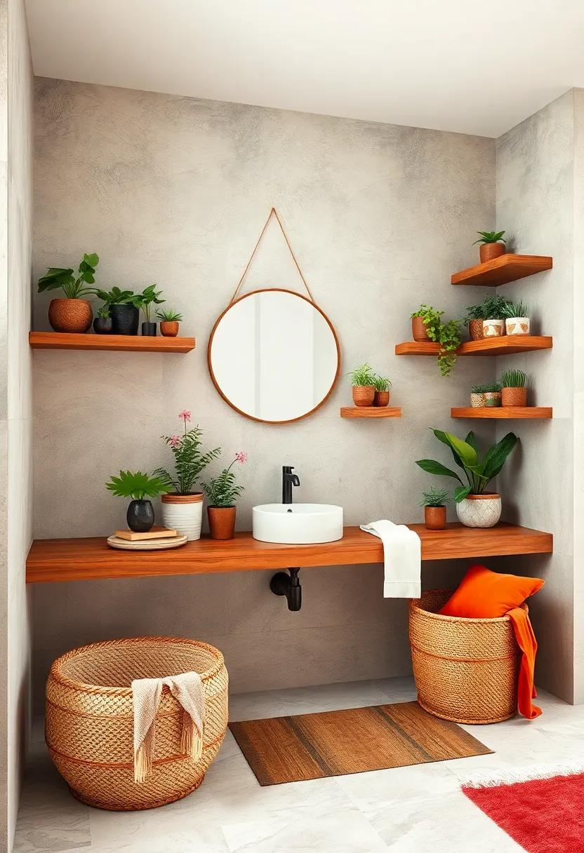 Open Shelving: Opt for open shelves made of reclaimed wood to display your favorite plants and eclectic ​accessories for a ⁣relaxed vibe