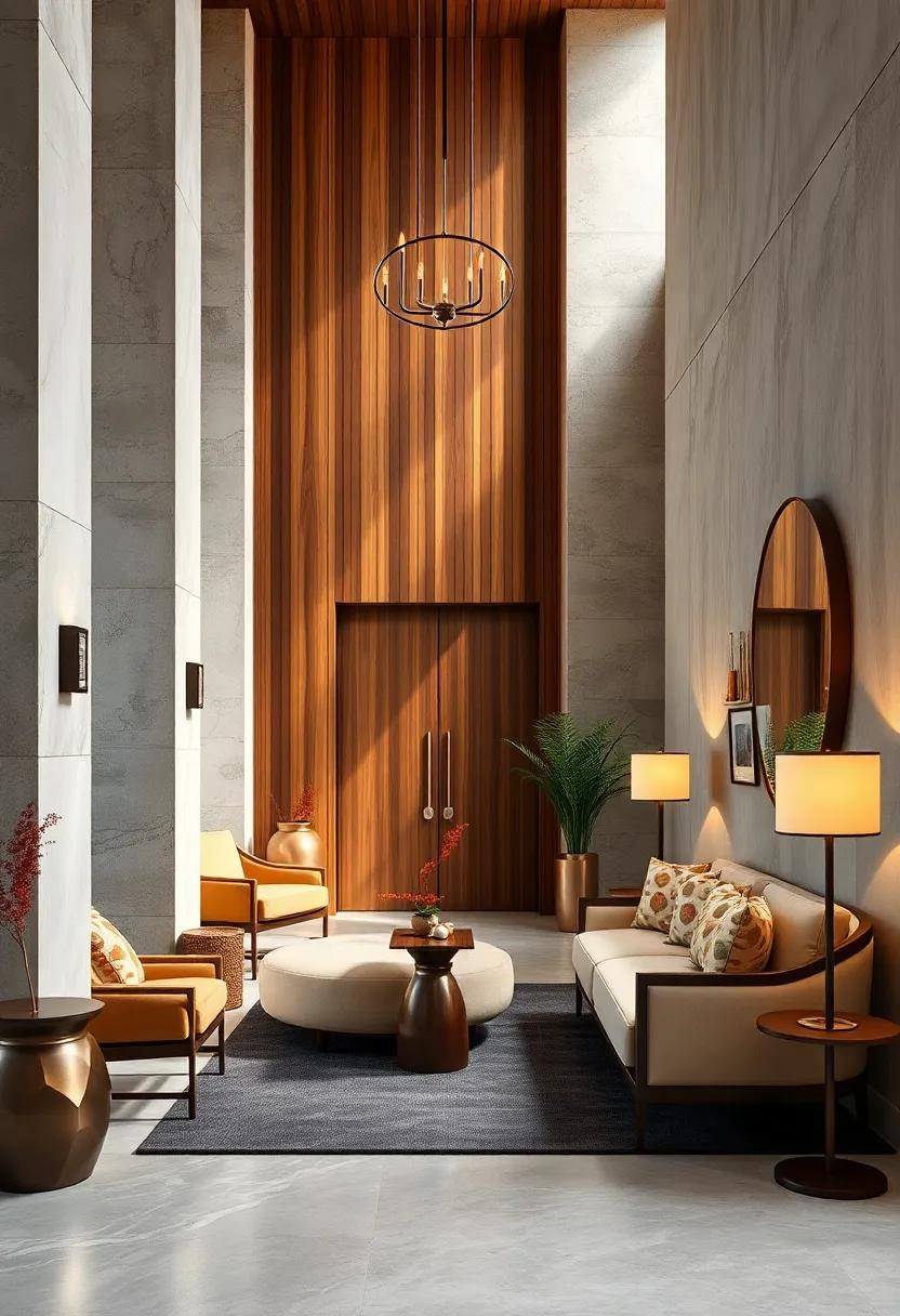 Natural Wood Elements Polished To Highlight Grain And Warmth For Authentic Boutique Feel