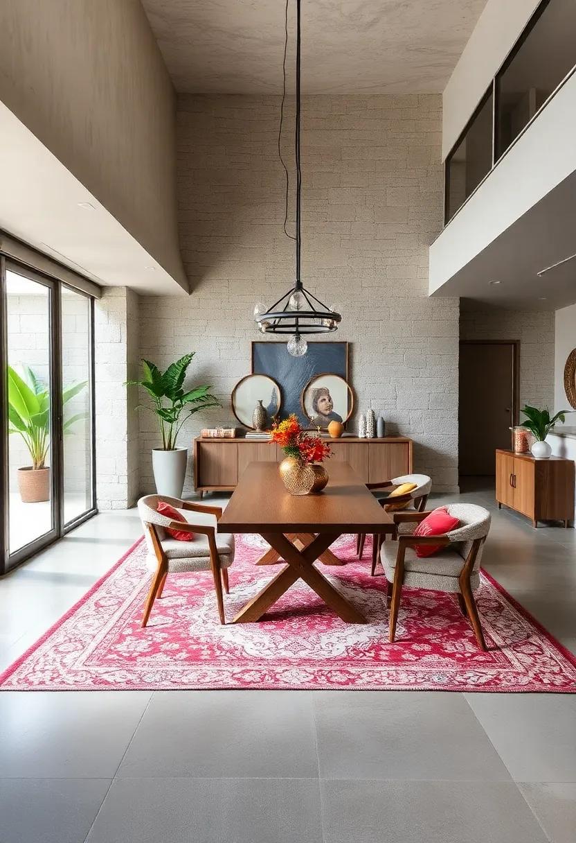 Explore outdoor ‌options: ‌If ‍your dining area ⁣is outside, look for rugs ⁢specifically designed to withstand outdoor conditions