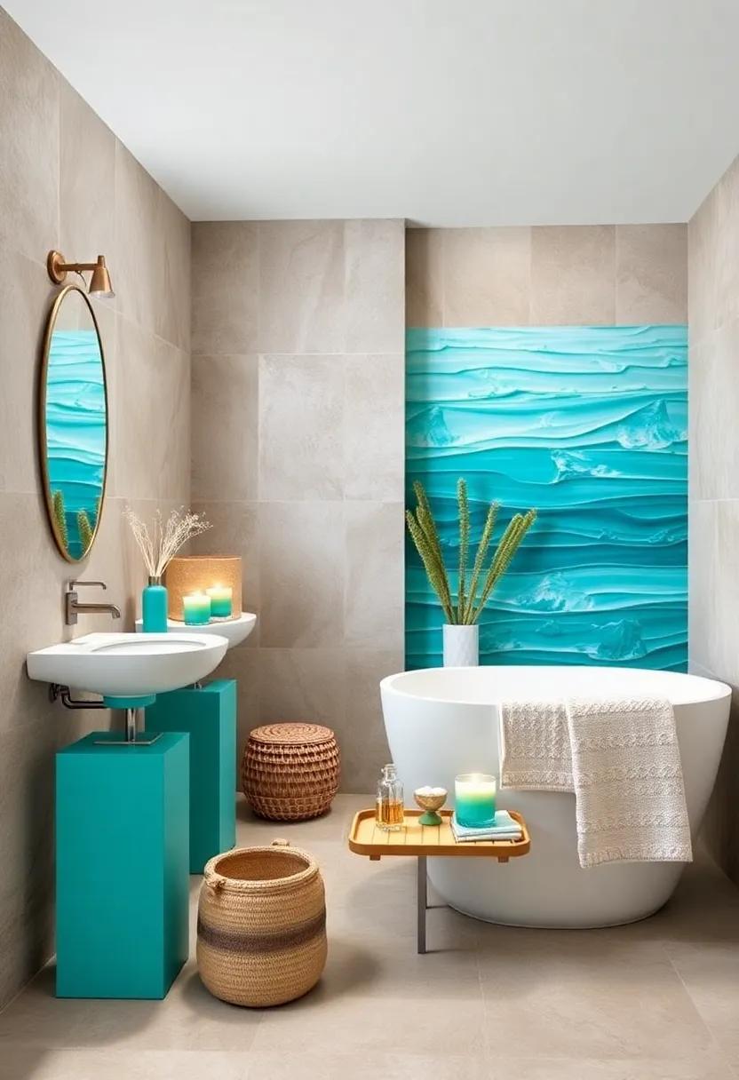 Coastal ‍Fragrance: Enhance the serene atmosphere‍ with turquoise-themed candles or diffusers featuring ocean-inspired​ scents