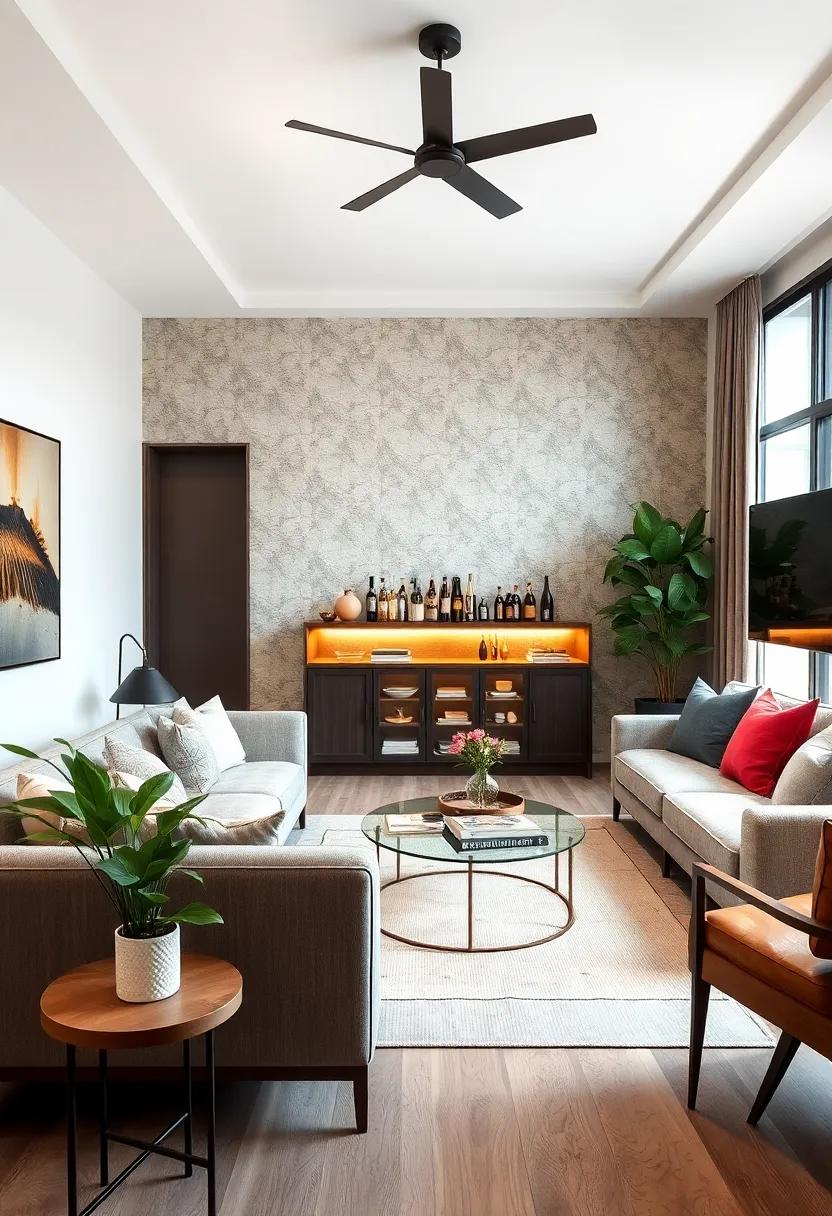 Nook Bar: Transform a ⁢cozy nook or alcove⁤ into a designated bar space, ‍complete with seating and stylish decor⁤ for an inviting atmosphere