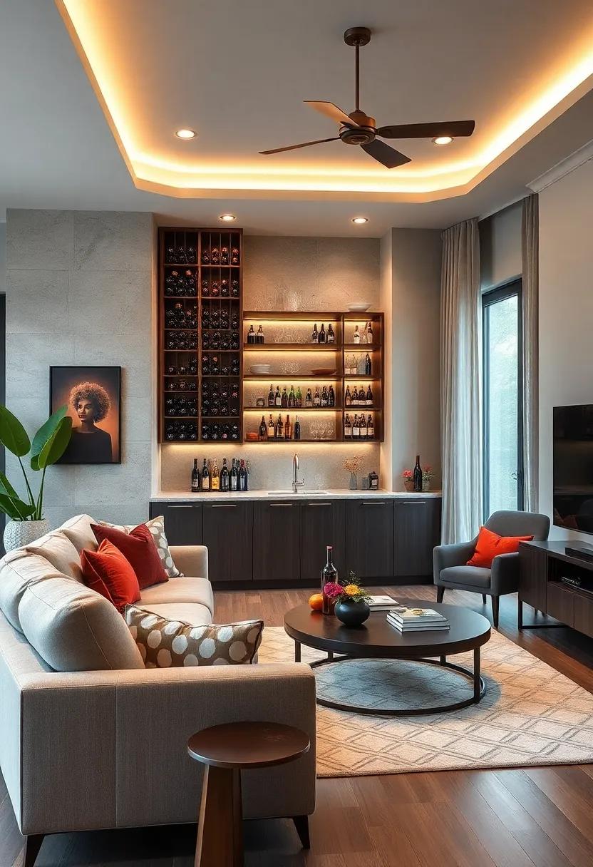 Vertical Wine⁤ Storage: ​Install‍ vertical ​wine storage options to keep‍ bottles organized and ⁣accessible, ⁣ideal for⁣ small living spaces