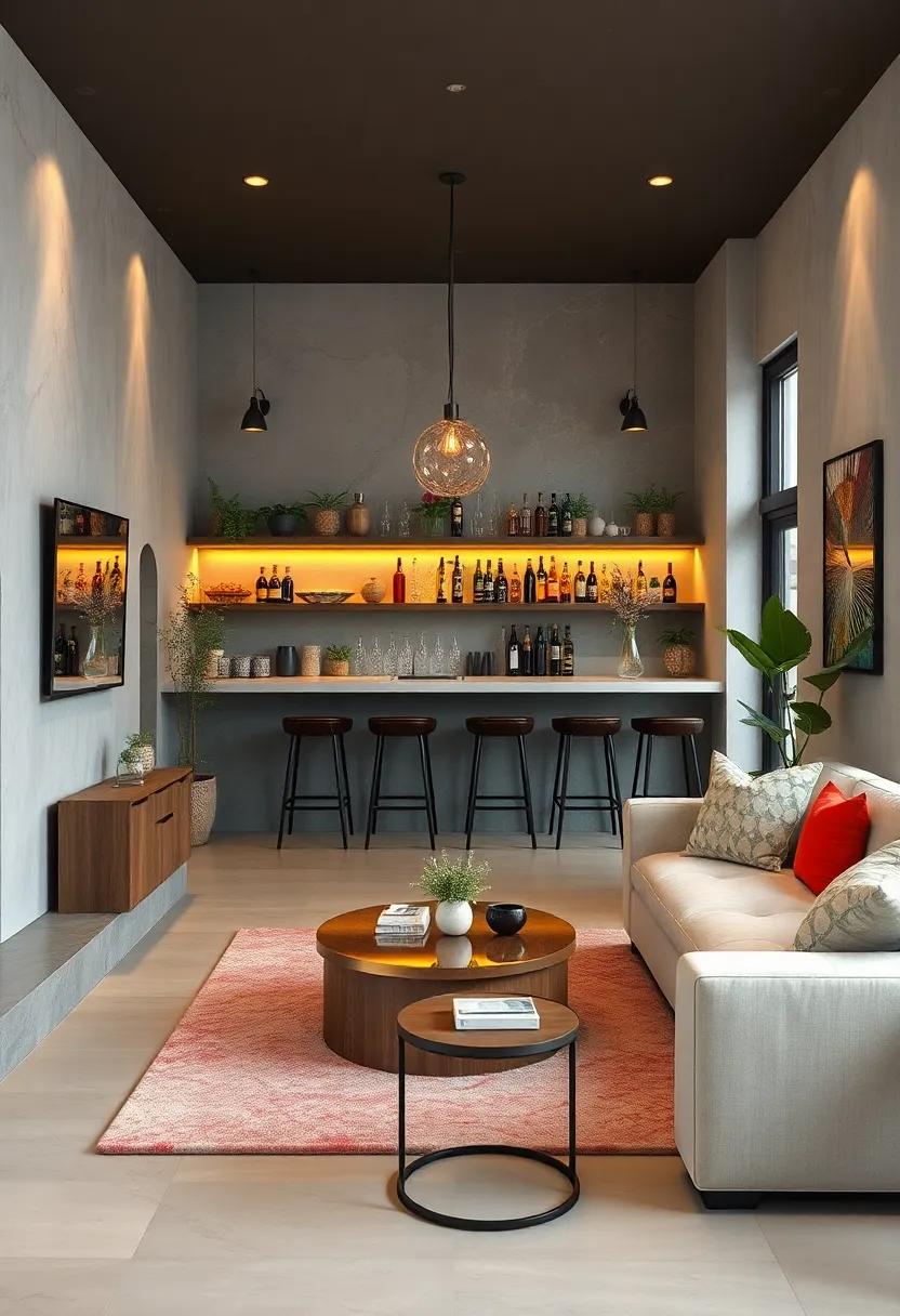 Theme-Inspired Bar: ⁤Design your bar space ​around a theme,‌ such as tropical or ​vintage, to create‍ a fun ⁣and inviting setting
