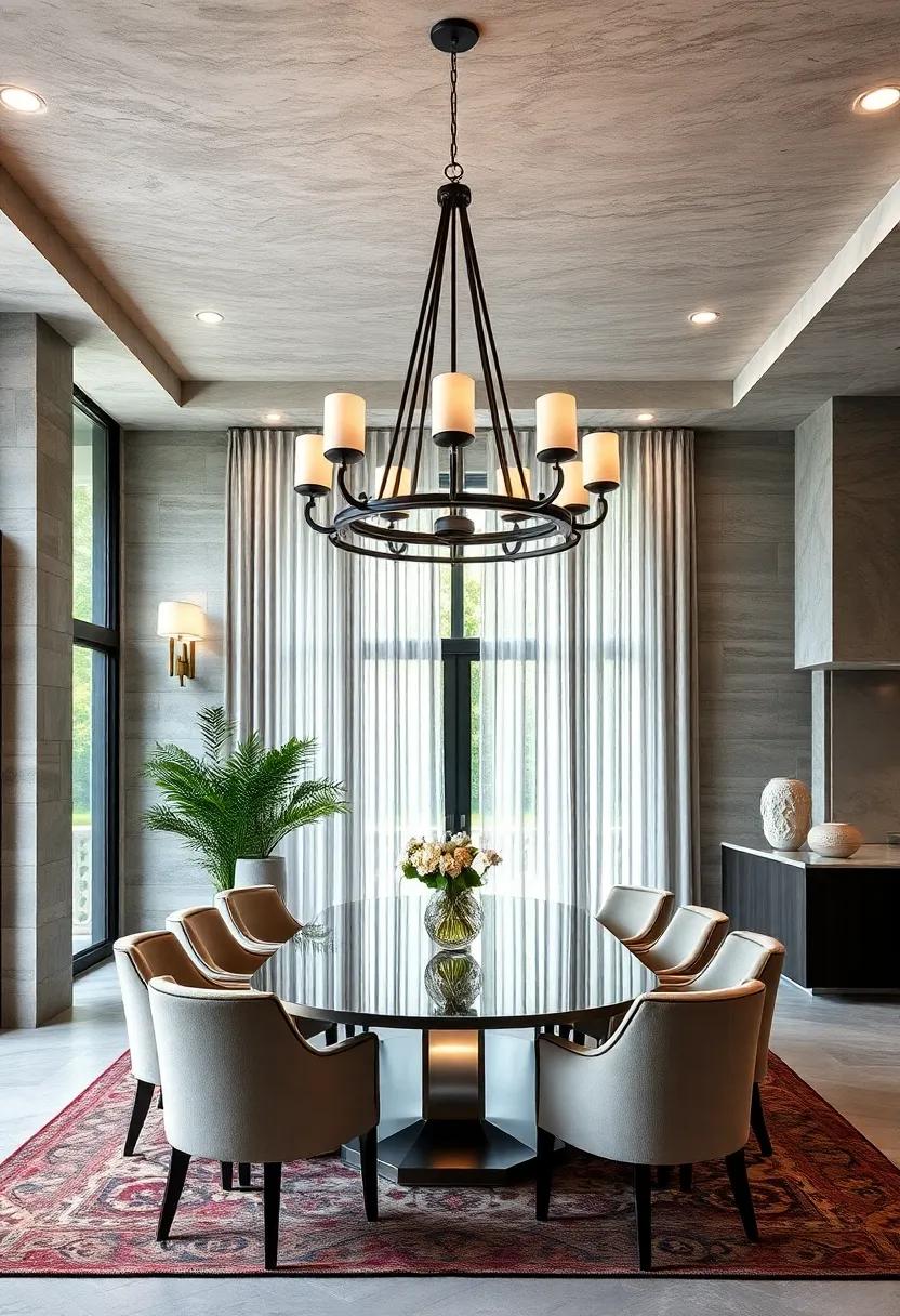 Monochrome Magic: Create a chic, cohesive look ⁤with ​black⁢ or white ​chandeliers⁤ that blend seamlessly with your ‌overall color scheme