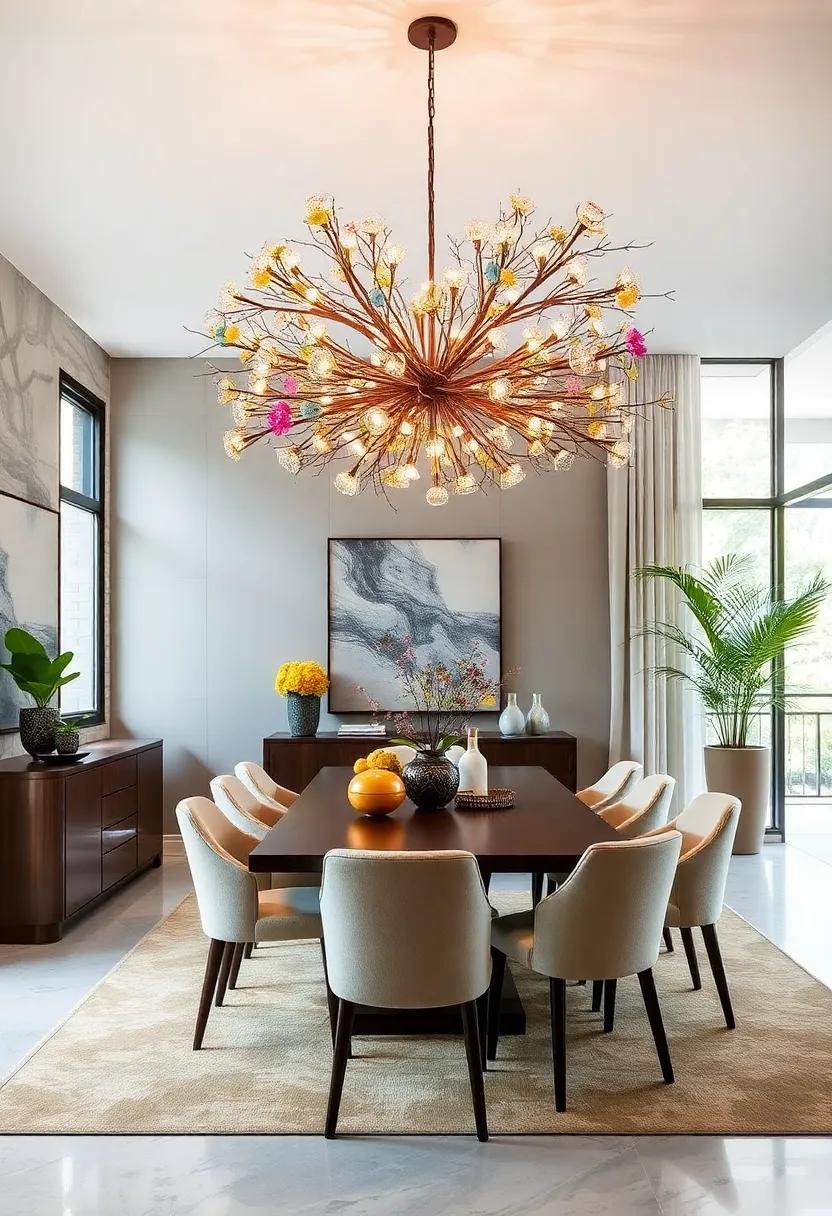 Nature-Inspired: Bring the‍ outdoors⁢ in with chandeliers that mimic natural elements, such as branches⁤ or flowers, to enhance ⁣garden-like dining spaces