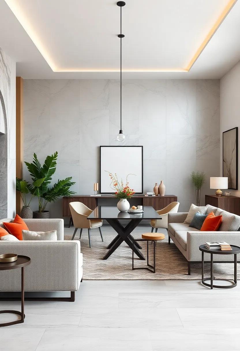 Emphasizing Clean Lines and Neutral Palettes to Evoke Calm in Modern Dining Rooms