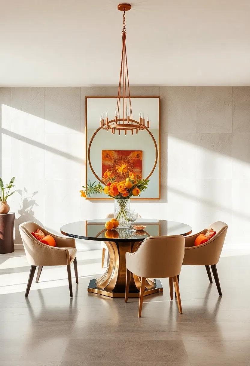 Bright and Cheerful With Sunlight Amplified Through Large Reflective Surfaces and Citrus Accents