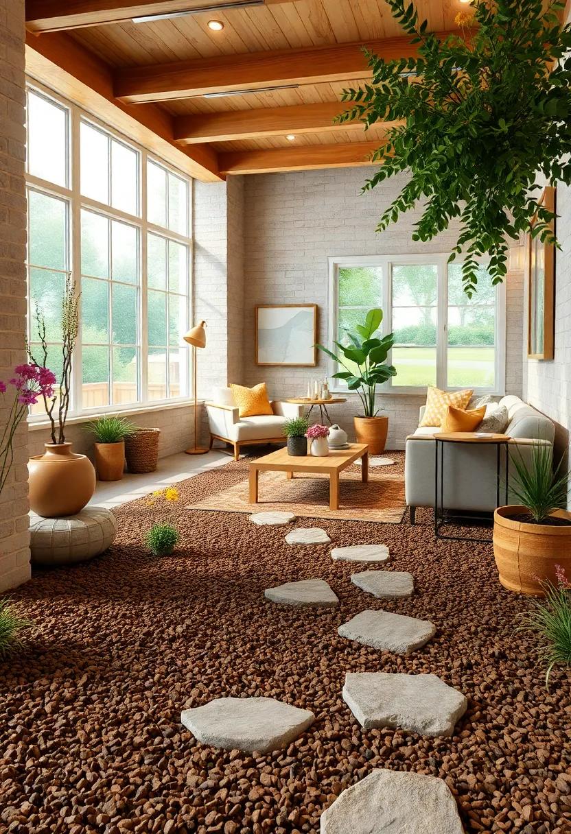 Design A Cottage Garden Scene Featuring Rustic Mulch Trails And Wildflowers Blooming