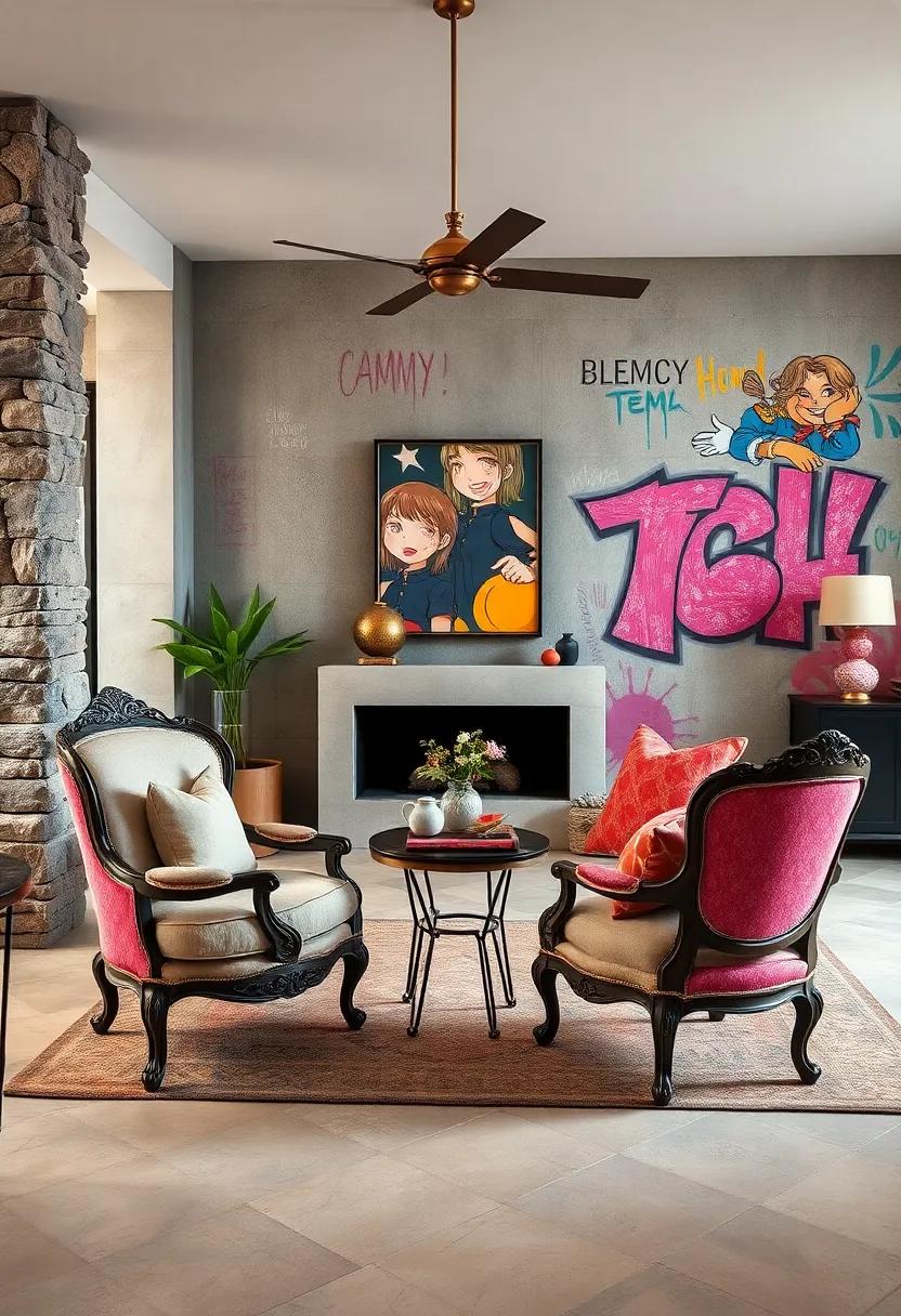 Eclectic Bathroom Designs Combining Victorian Clawfoot Tubs with Minimalist Tile Patterns