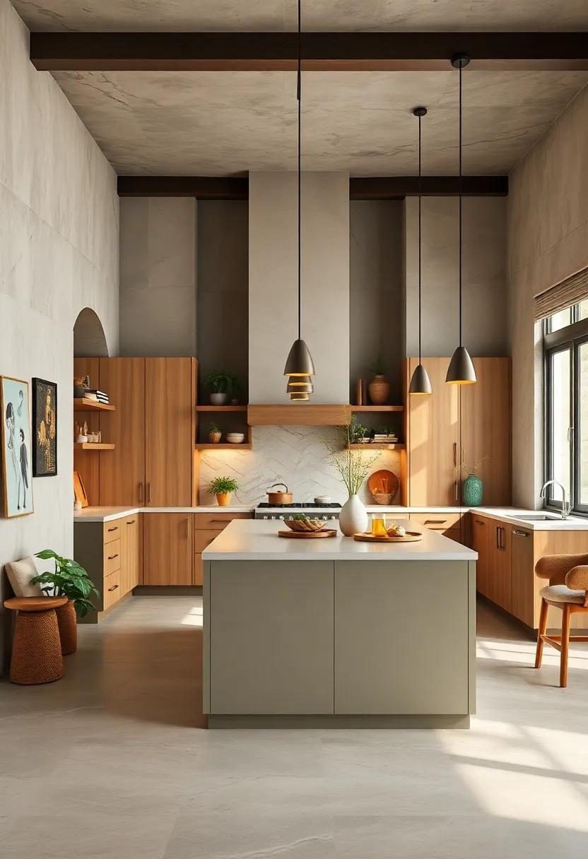 Multifunctional Spaces Featuring Art Corners And Reading Nooks Integrated Seamlessly Into Kitchen Areas