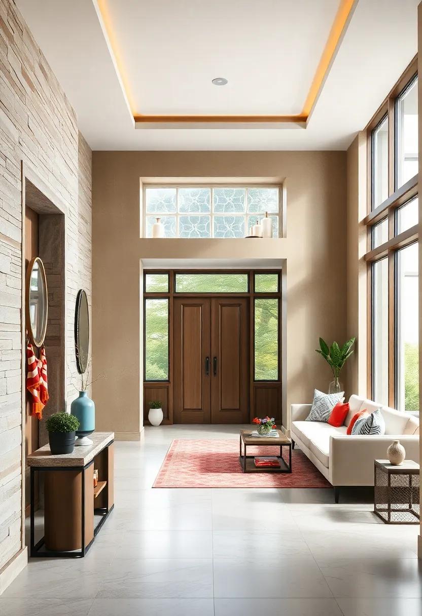 Bold Geometric Designs in Millwork Creating a Dynamic Visual Statement for Modern Homes