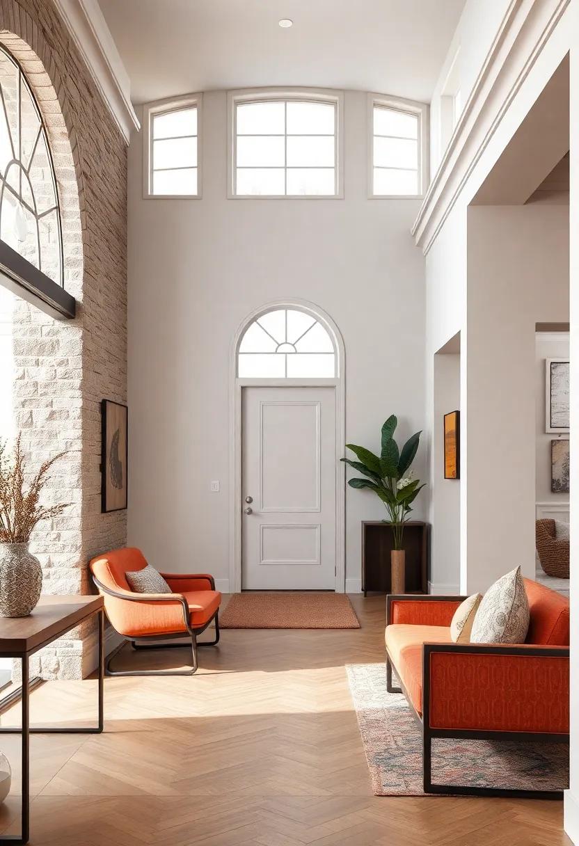 Light-Embracing Transoms and Side Panels Enriched by Delicate Millwork Detailing