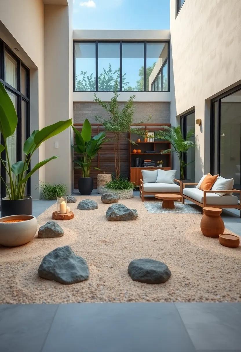 Choosing the Perfect Location in Your Front Yard to Cultivate a Serene Zen Sand Garden Atmosphere