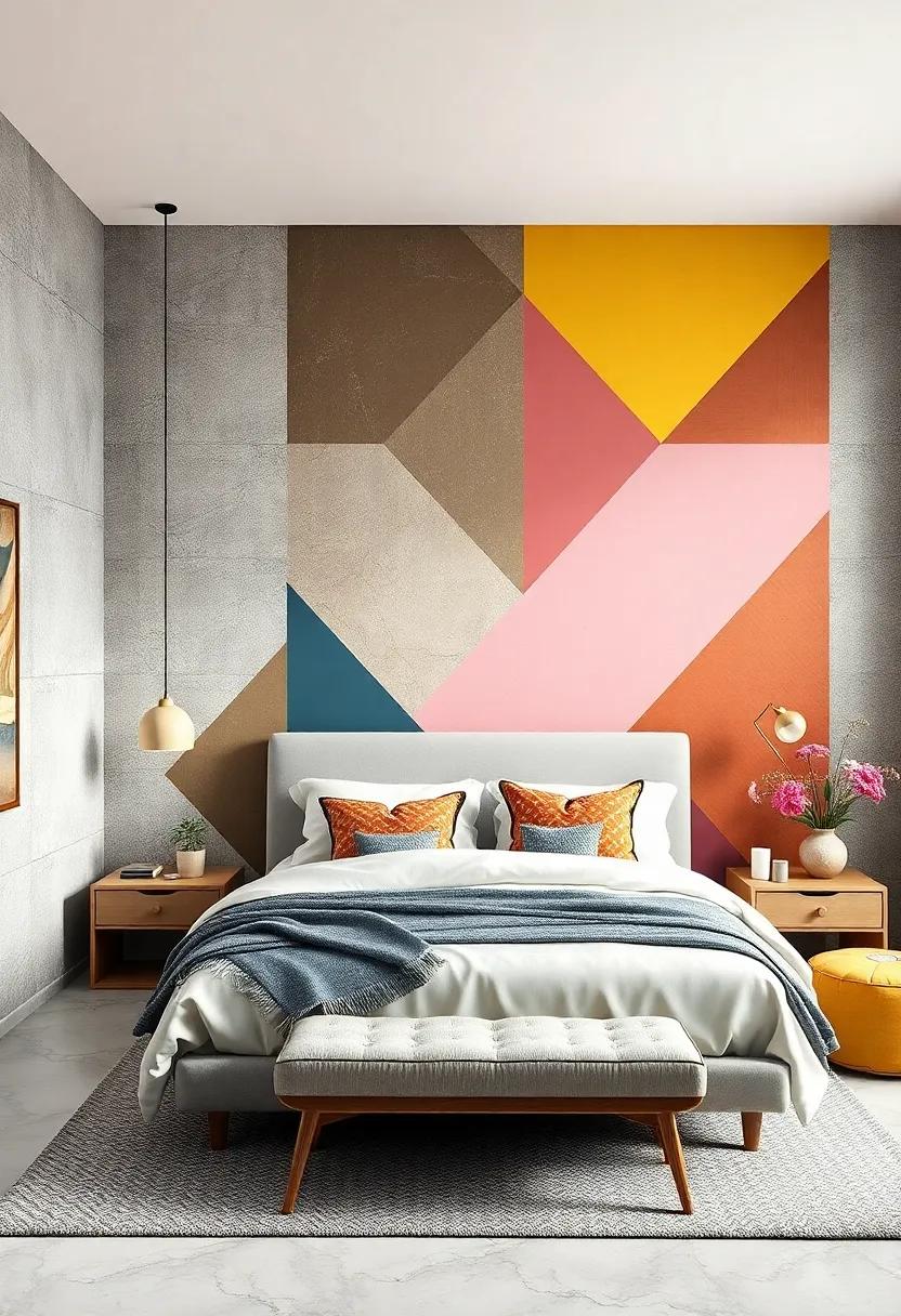 Break ‌up monotony with alternating geometric patterns and colors, giving each wall a‌ unique character and visual ‍interest