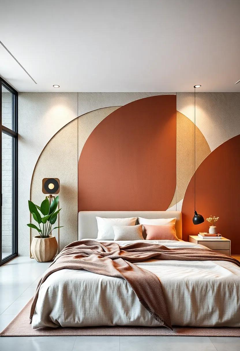 Create a serene oasis ⁢with soft curves⁢ and pastel colors, perfect‍ for a relaxing bedroom ambiance