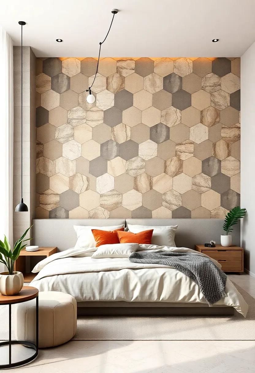 A ‍minimalist ⁤approach⁣ to hexagons in muted tones can lend an air of sophistication while keeping the overall ⁤look serene