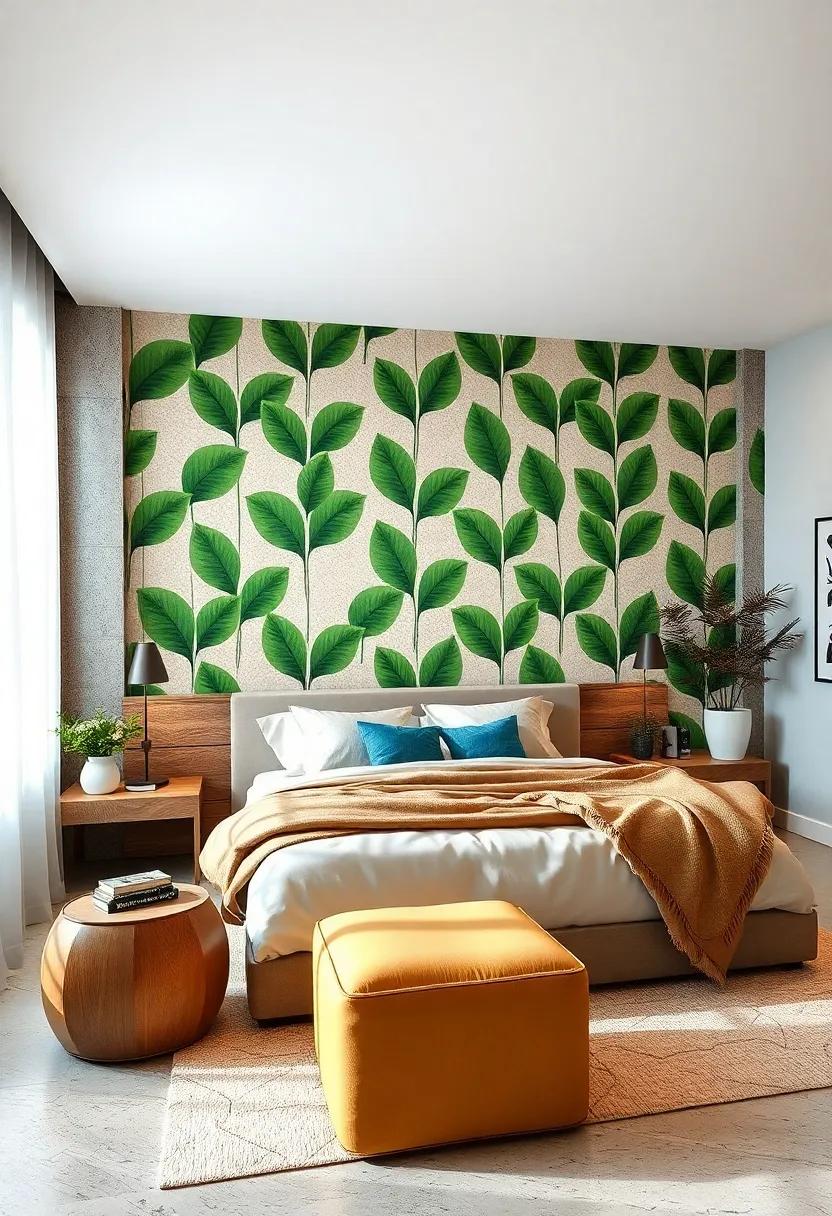 For ⁣a ⁣nature-inspired‌ touch, ⁣try a leaf-shaped‍ geometric pattern in green, evoking tranquility and ‍connection​ to ​the outdoors