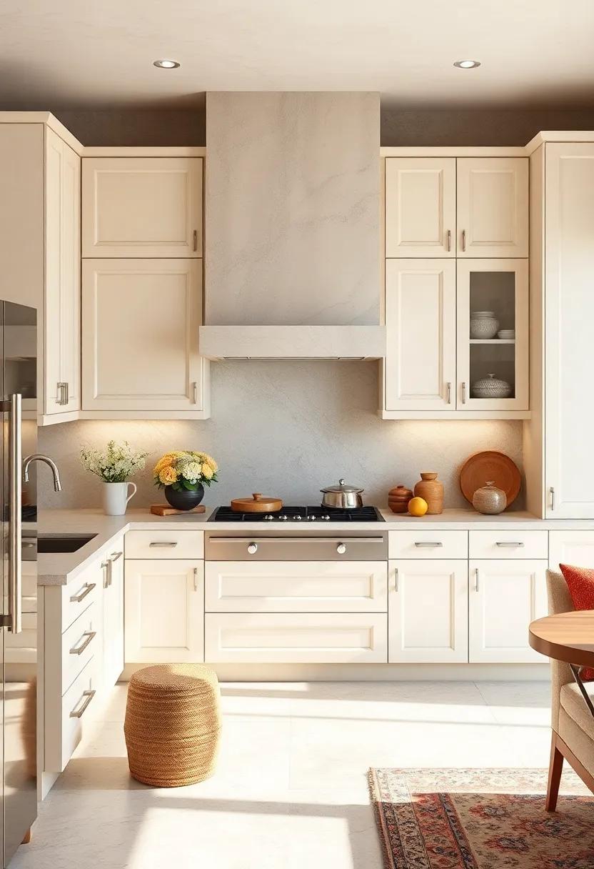 Timeless Cream:​ Choose creamy cabinets for a softer ⁣alternative to stark whites,adding warmth and approachability ⁤to⁤ any kitchen design