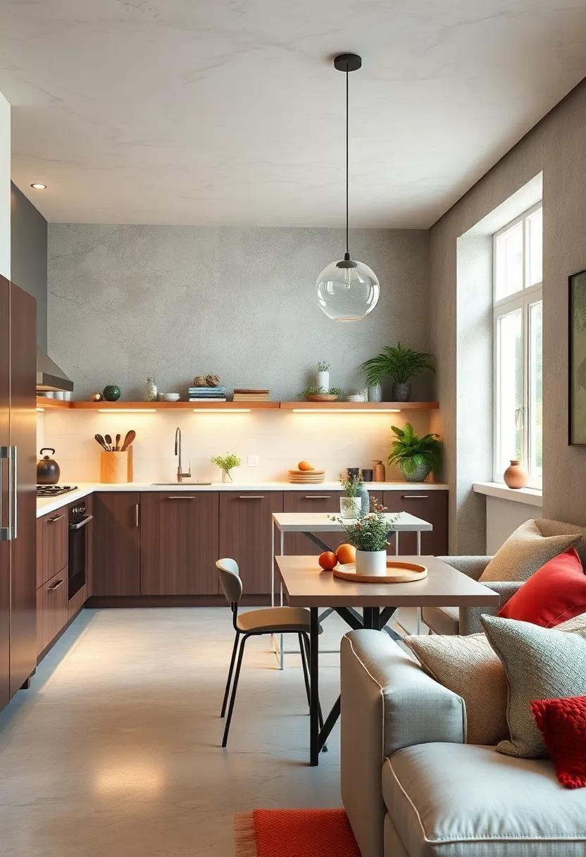 Create a ⁣Multi-Functional Space: Design your kitchen to double‍ as a workspace, including​ a ‍desk ⁤area ‍for meal planning or homework