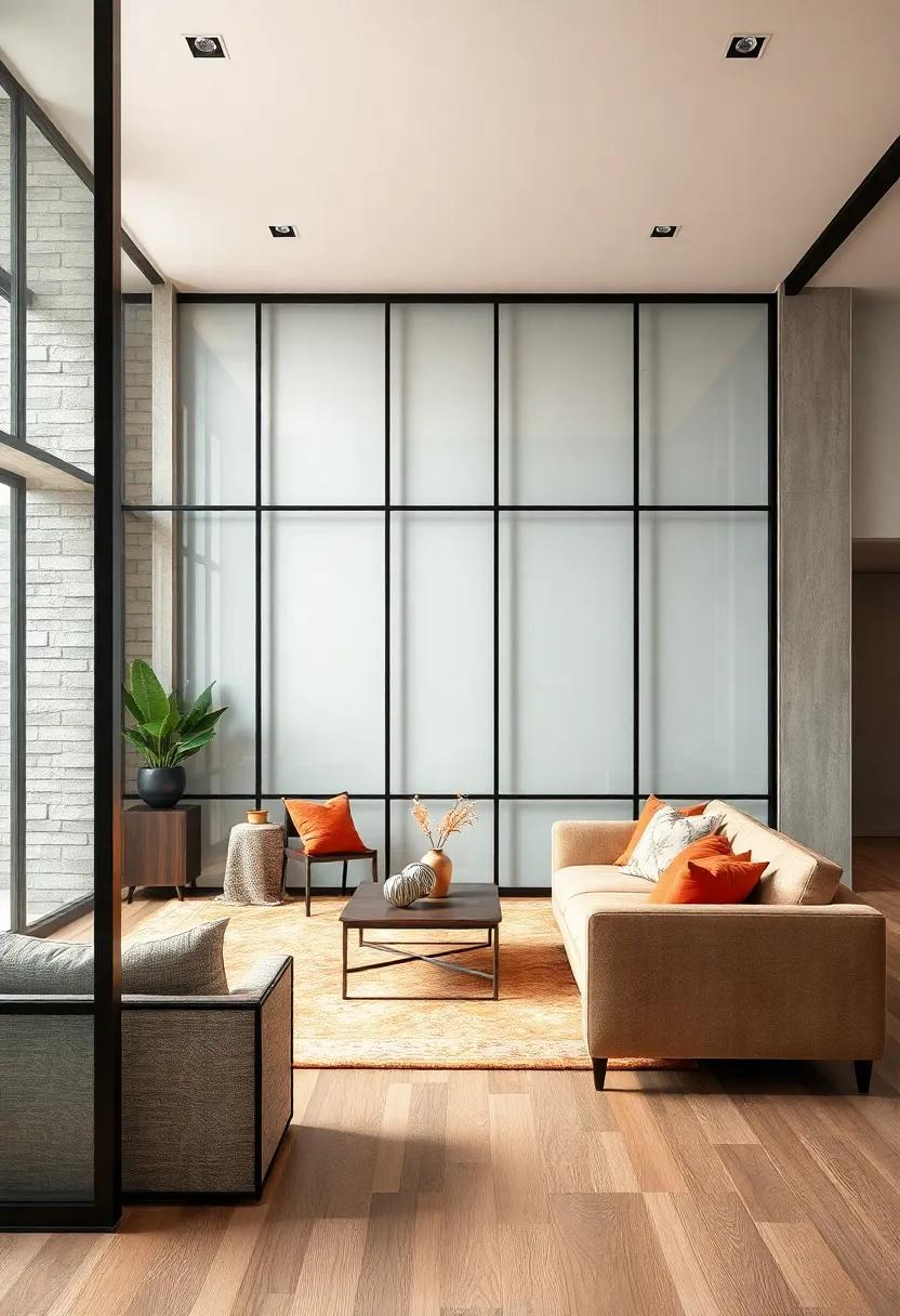 Industrial-Inspired Metal and Glass Dividers Blending Strength With Transparency