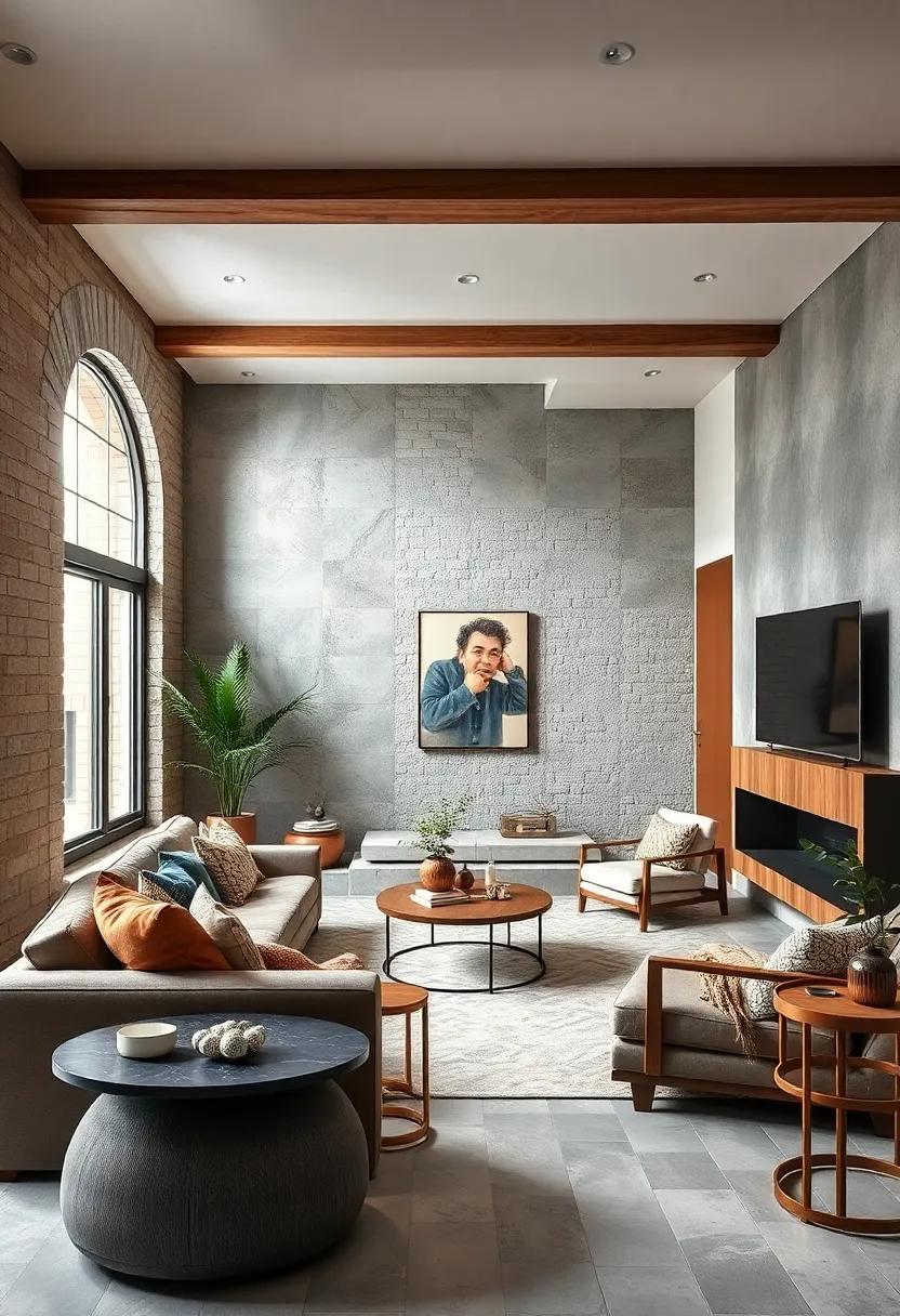 Mixed Materials Combining Wood, Metal, and Fabric for a Rich Under-Stairs Aesthetic Experience