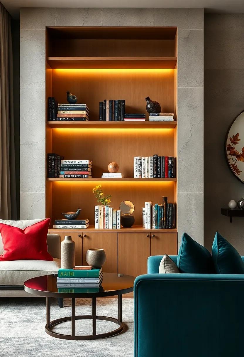 Balance Classic and Contemporary by Combining Antique Bookends with Sleek Decorative Vases