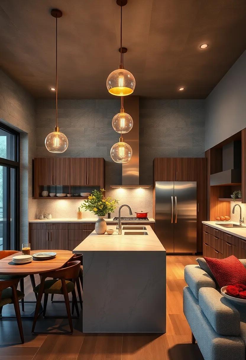 Adjustable height Fixtures: Use adjustable ⁤height pendants for ​versatility, allowing you to customize the lighting experience⁤ based on your kitchen’s needs