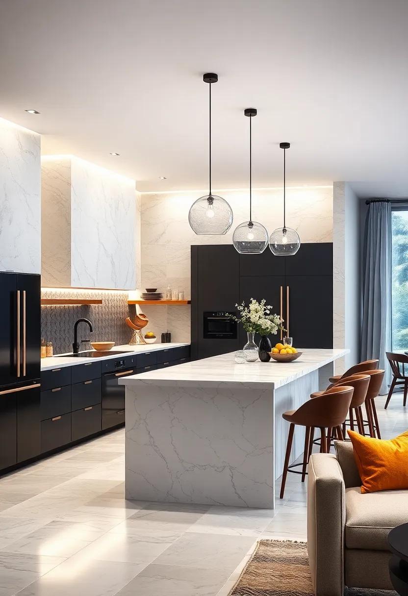 monochrome Magic: ‍Use monochrome⁤ fixtures in black and white to create a sleek, cohesive look that complements any modern kitchen design