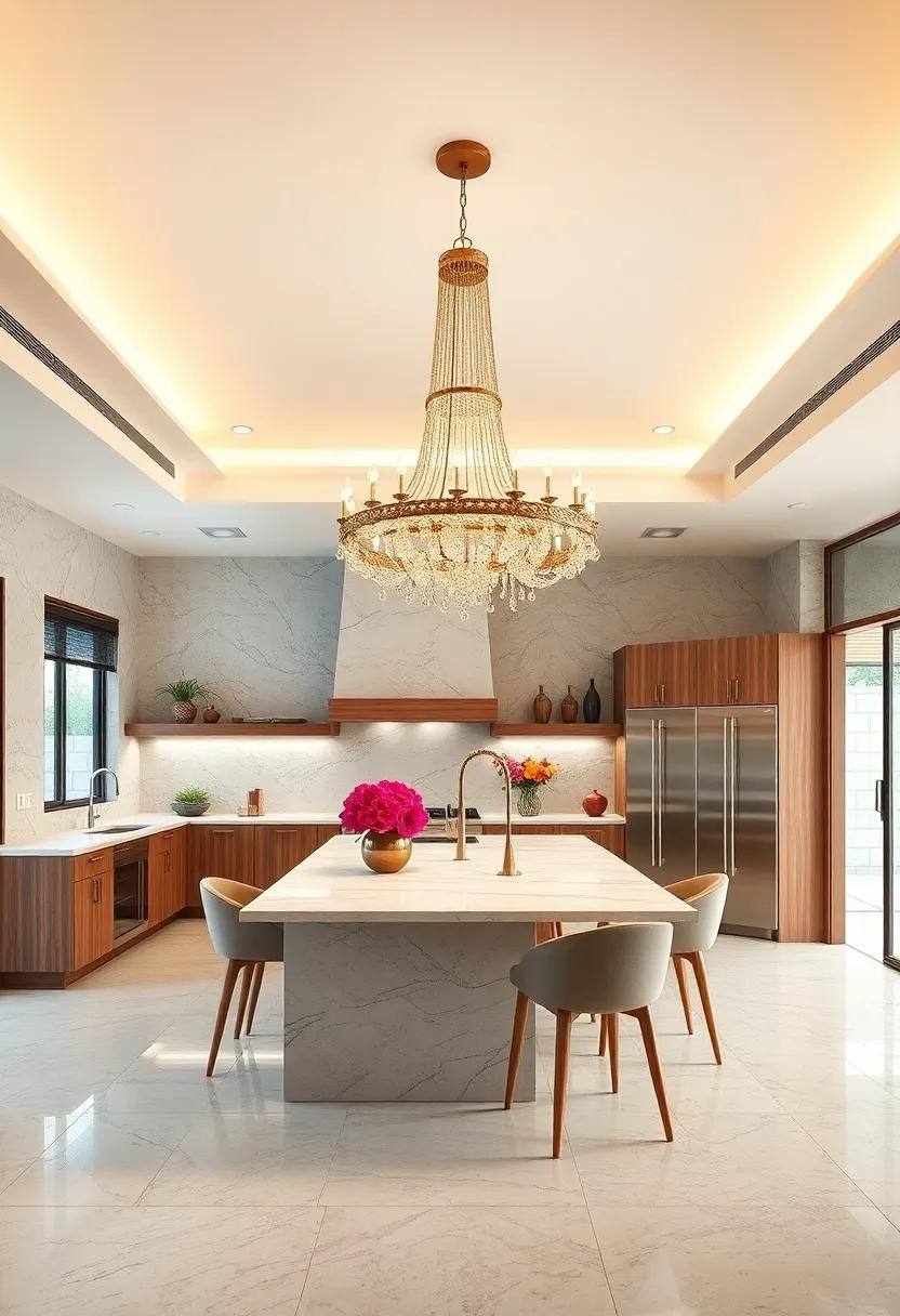 Statement ​Chandelier: Elevate your space with a grand chandelier that doubles as a ⁢stunning centerpiece, providing ample light and style
