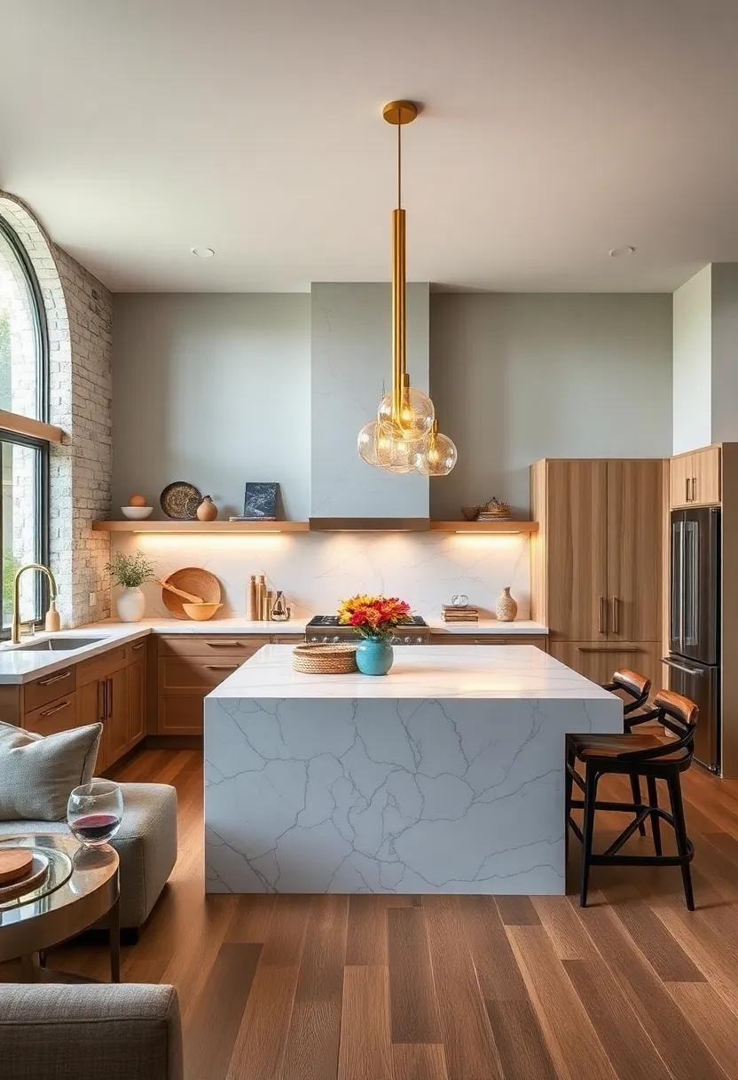 Touch of Gold: Integrate gold or⁣ brass accents into your light fixtures for⁣ a luxurious feel that pairs well with various color palettes