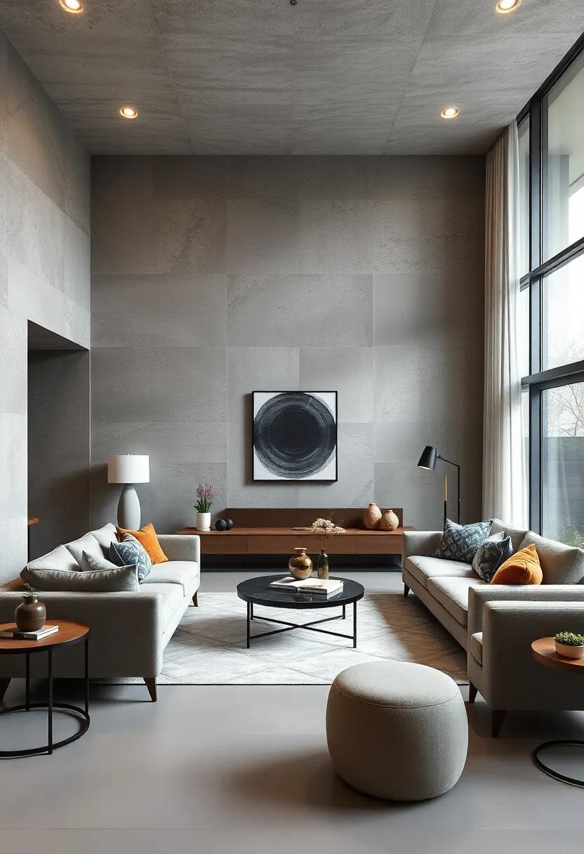 textured wallpaper or a feature wall in a muted shade to add ‌an element of surprise