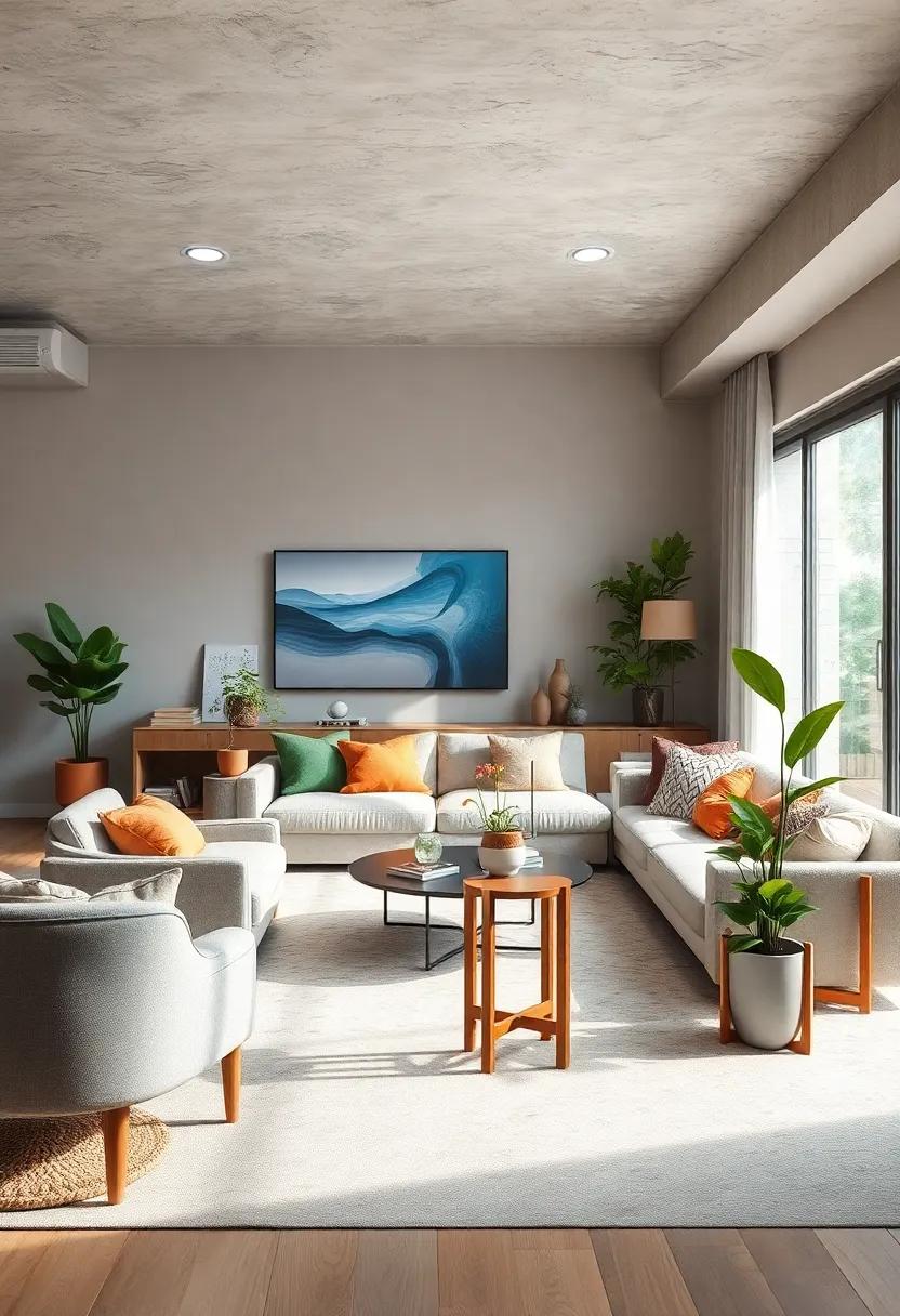 Mid-Century Modern Plant stand - Elevating greenery in‍ sleek ⁣designs, these stands ⁤introduce‍ life‍ into your ​living⁤ space