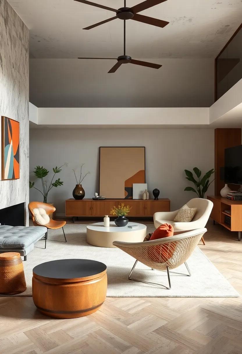 Fiber Lounge Chair by Isamu​ Noguchi - A sculptural⁣ piece that offers comfort, it’s⁣ perfect for curling⁢ up with a book or a conversation