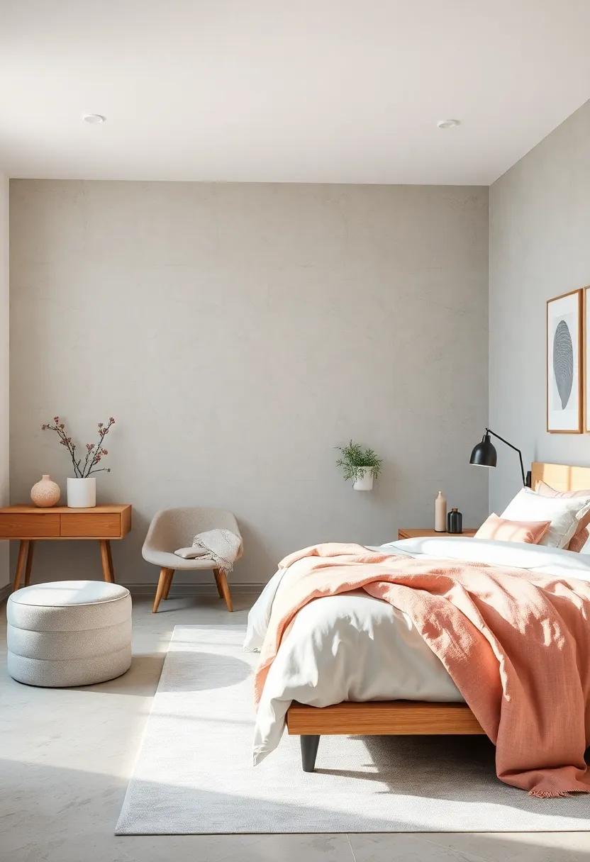 Cozy Corner Nook With Plush Pastel Textiles and Simple Gender-Neutral Decorative Elements