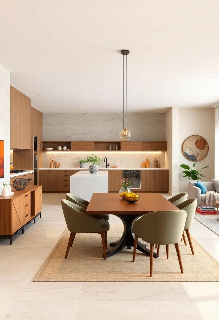 Flowing Floor Plans That Connect Culinary Zones with Dining and Living Areas for Harmonious Movement