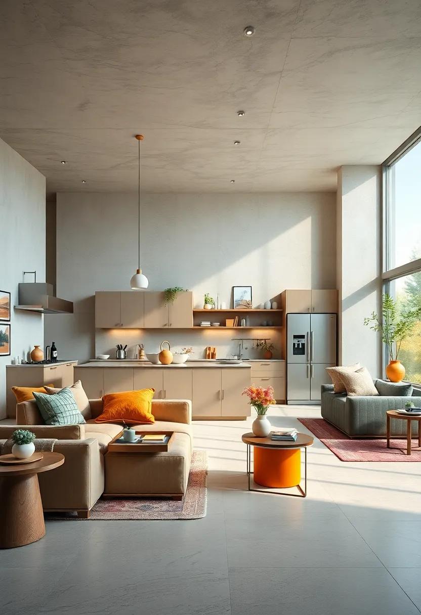 Vibrant Color Schemes That Bring Energy and Warmth to Open Concept Kitchen Spaces