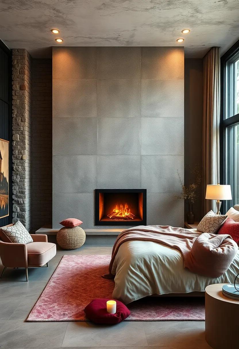 Cozy ⁢Up with a Fireplace: Electric or gas fireplaces create a warm ambiance and provide a perfect‍ backdrop for snuggling on chilly nights