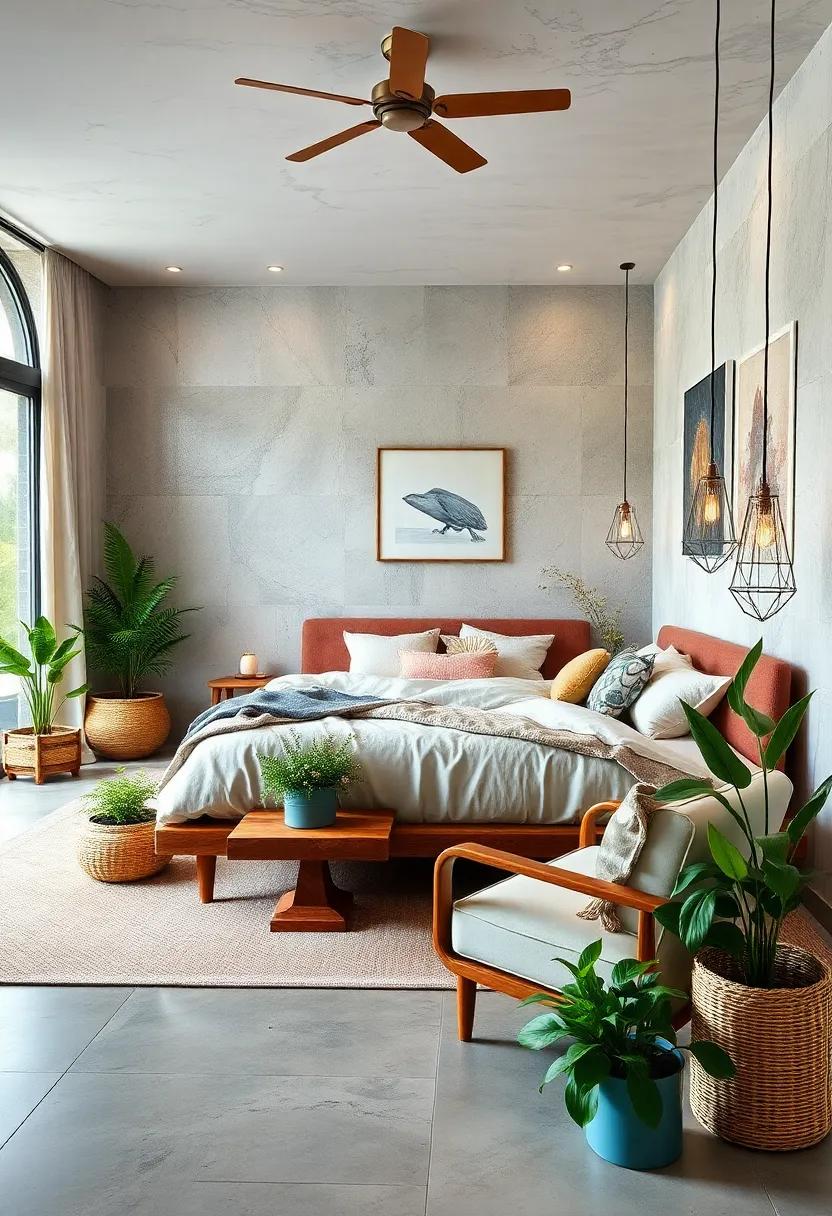 Incorporate Natural Elements: Bring the outdoors in with potted plants and natural wood accents that lend warmth and⁢ freshness to your​ space