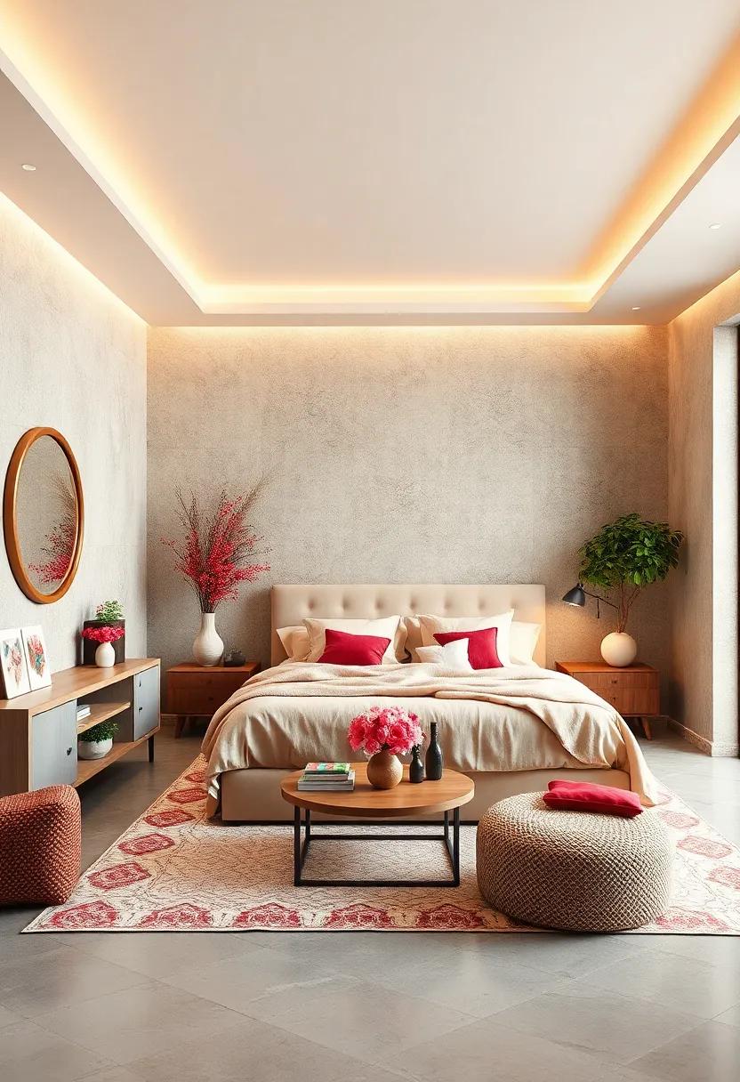 Integrate‌ Personal Touches: Display mementos ​from your​ travels or shared experiences to create a narrative of your love story throughout the room