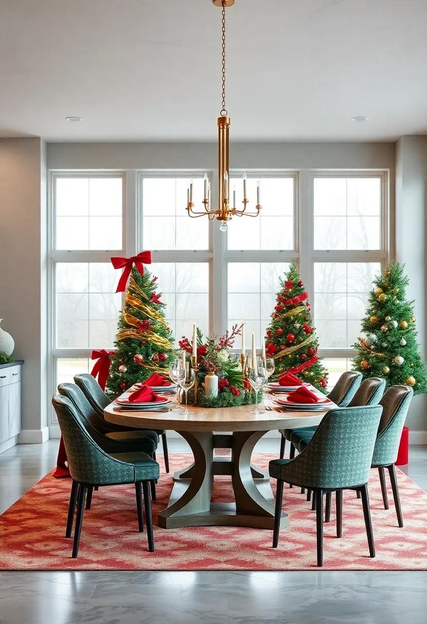 Tropical Holiday Tables With Exotic Flowers And Bright Citrus Accents For A Lively Festive Feel