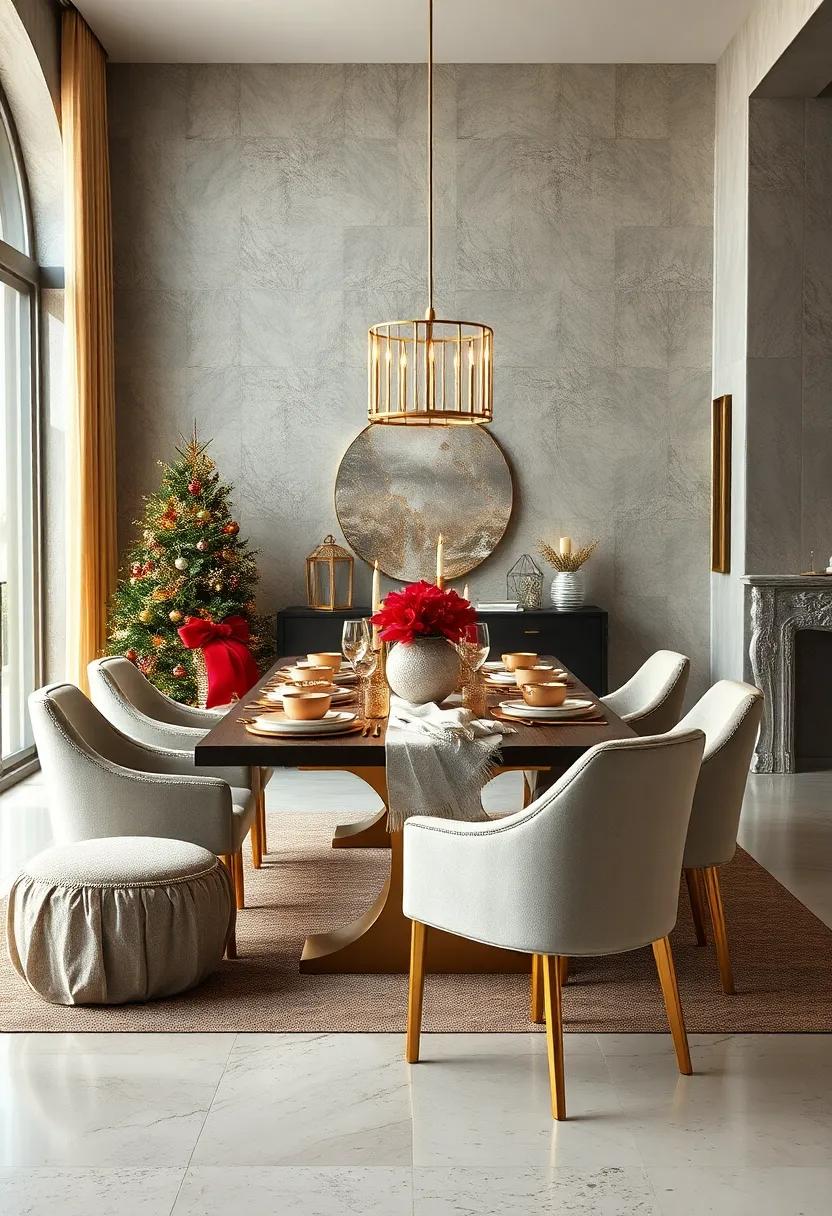 Elegant Metallic Touches In Gold And Silver For Festive Celebrations Filled With Sparkle And Shine