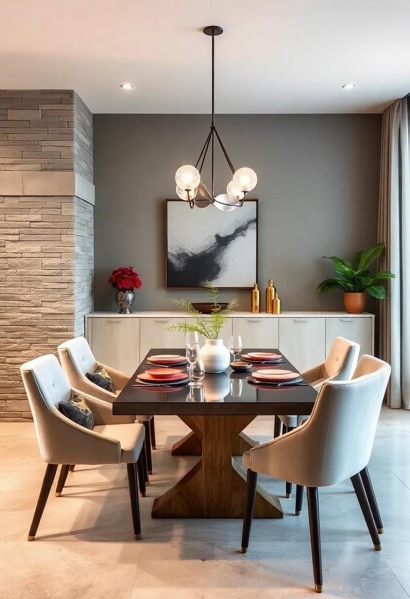 Experiment‌ with Lighting Levels: Install dimmers to adjust the mood of the dining space, allowing for cozy dinners or festive gatherings with ease