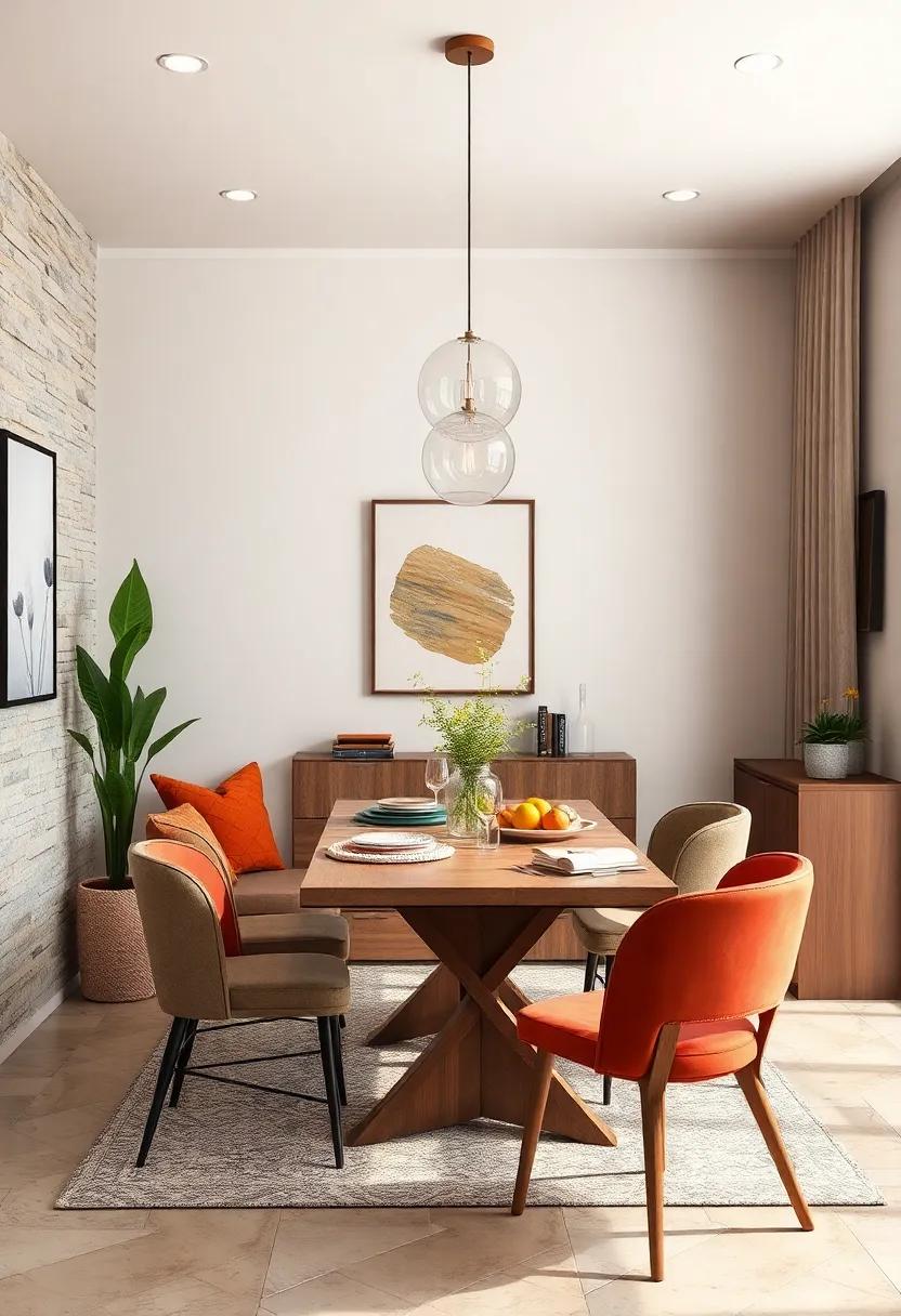 Multi-Functional Furniture: Invest in a dining table that doubles as a workspace or a bench that provides extra storage for linens and utensils