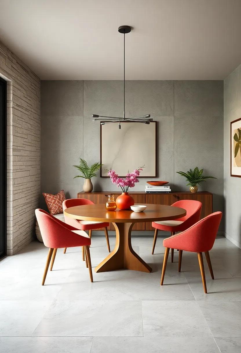 Optimize ⁣with a Round ​Table: Embrace intimacy and flow by choosing a round dining table that encourages conversation and maximizes space