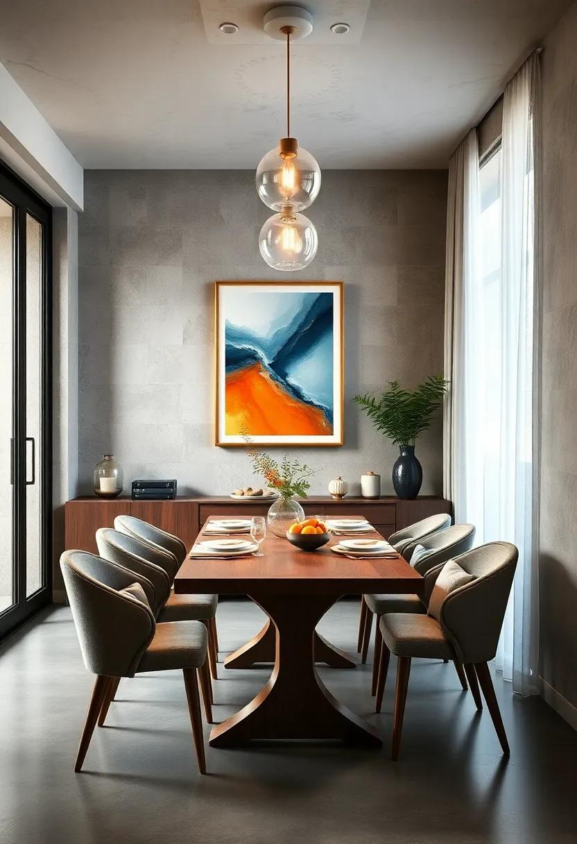 Personalize with Art: Hang artwork or photographs that⁢ resonate with you above the dining​ table to invite conversation and curiosity‍ during ⁢meals