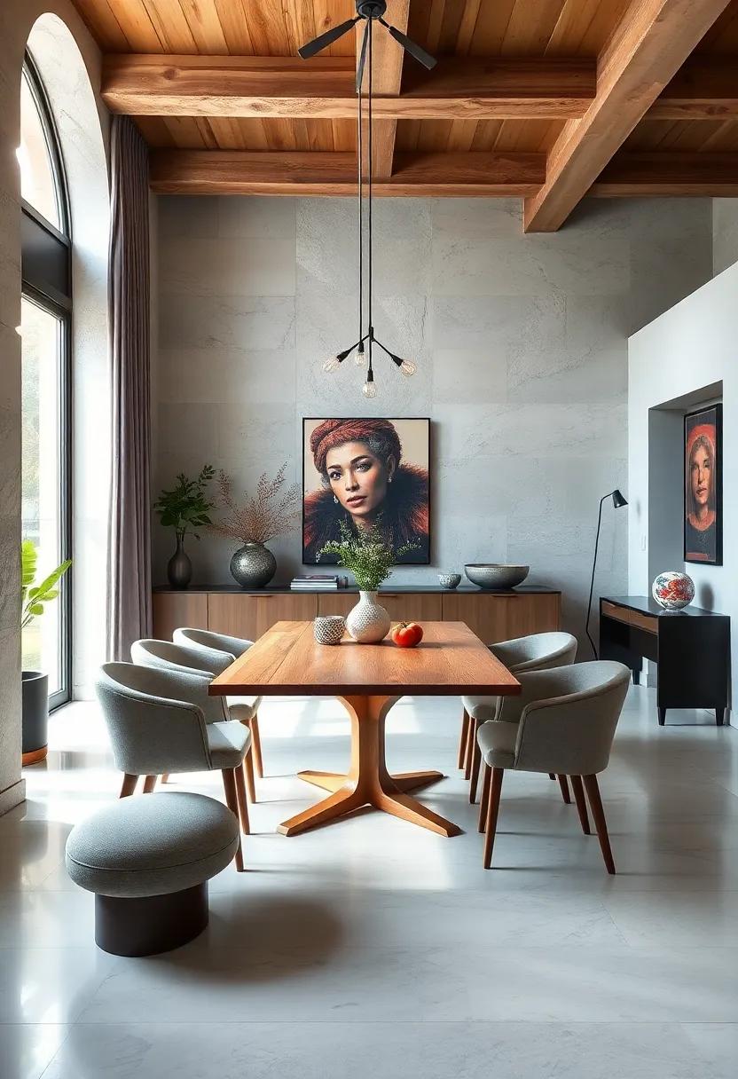 Use Drop-leaf tables: A drop-leaf table can expand for gatherings or ​contract for everyday⁢ use, adapting seamlessly to⁤ your dining needs
