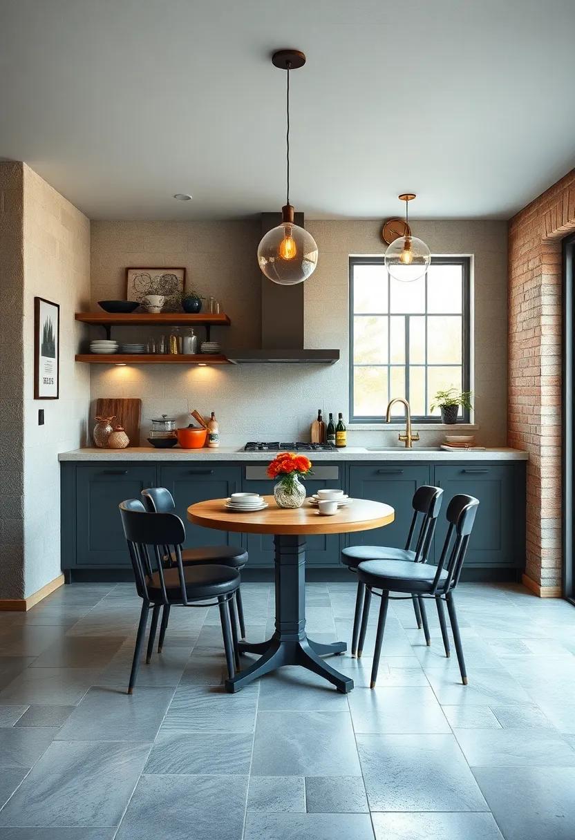 Combining Vintage and Modern Styles to Craft Unique Small Kitchen Breakfast Bar Experiences