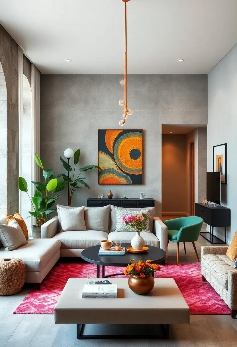 Integrating Artistic Decor That Enhances Character Without Cluttering Small Living and Dining Areas Simultaneously